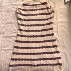 Striped, Cream Mini